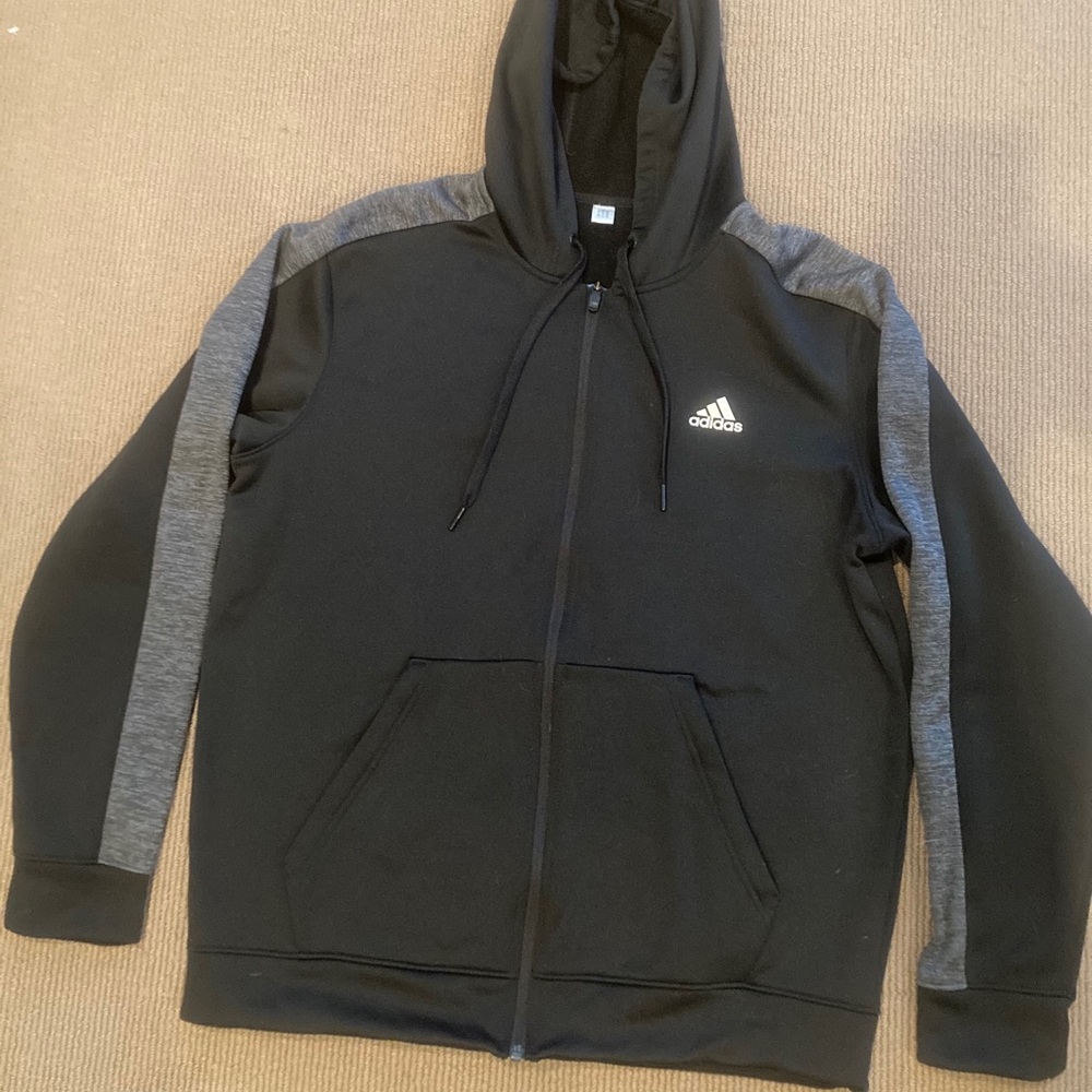 Adidas full zip hoodie